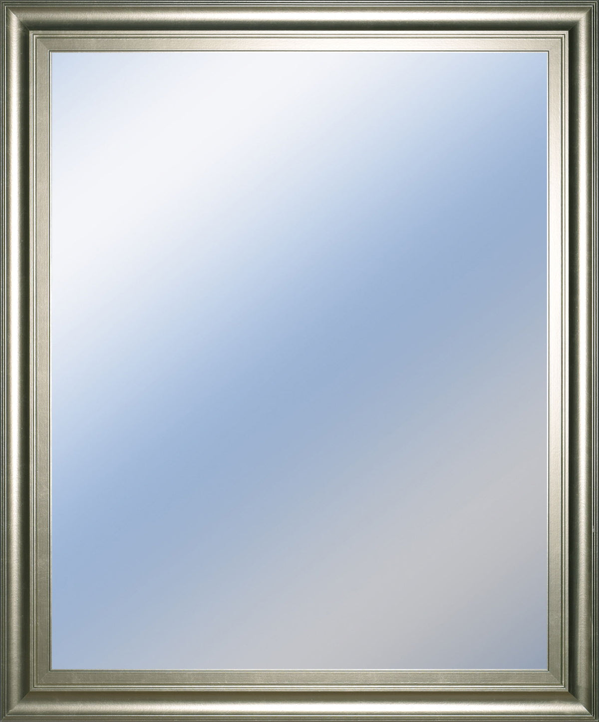 34x40 Decorative Framed Wall Mirror By Classy Art Promotional Mirror Frame #42 - Silver