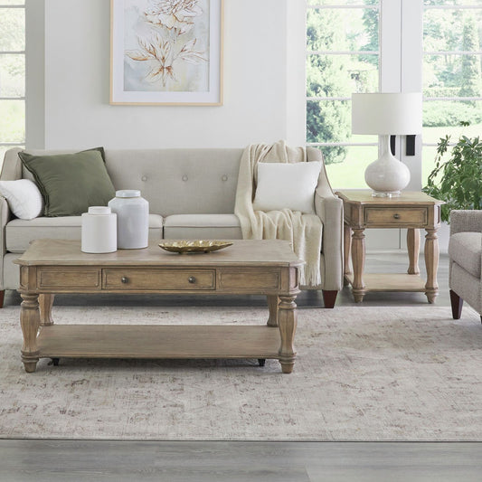 Magnolia Manor - Alternate 3 Piece Set - Weathered Bisque