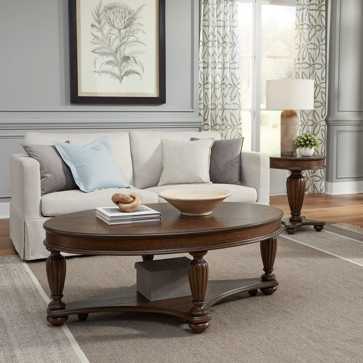 Allington - Optional 3 Piece Set - Satin Sienna