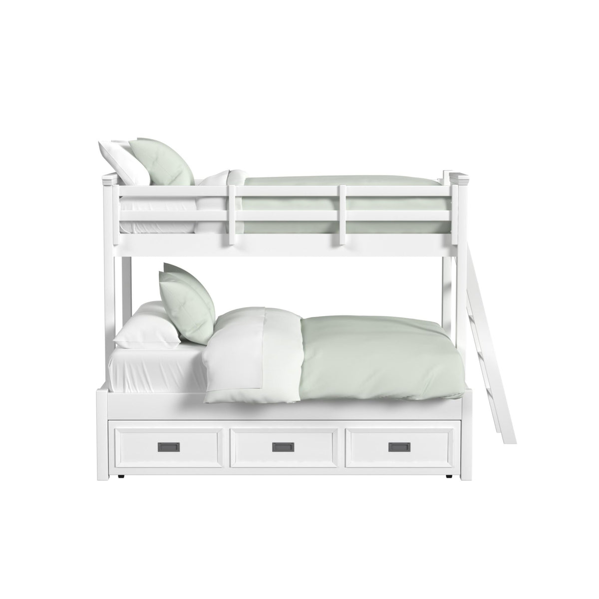 Hampton Kids - Bunk With Ladder And Trundle