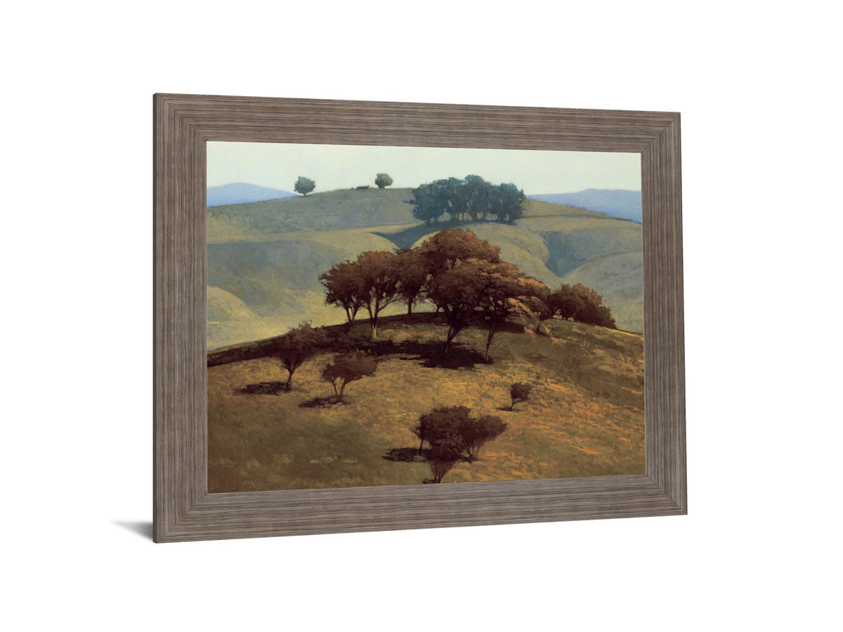 Golden Meadow - 28" x 34" Framed Wall Art - Light Brown