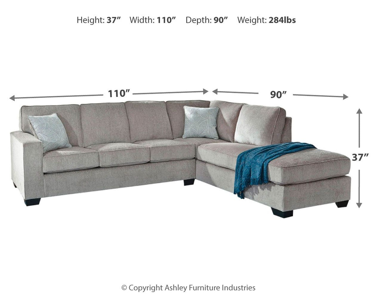 Altari - 2 Piece Sleeper Sectional