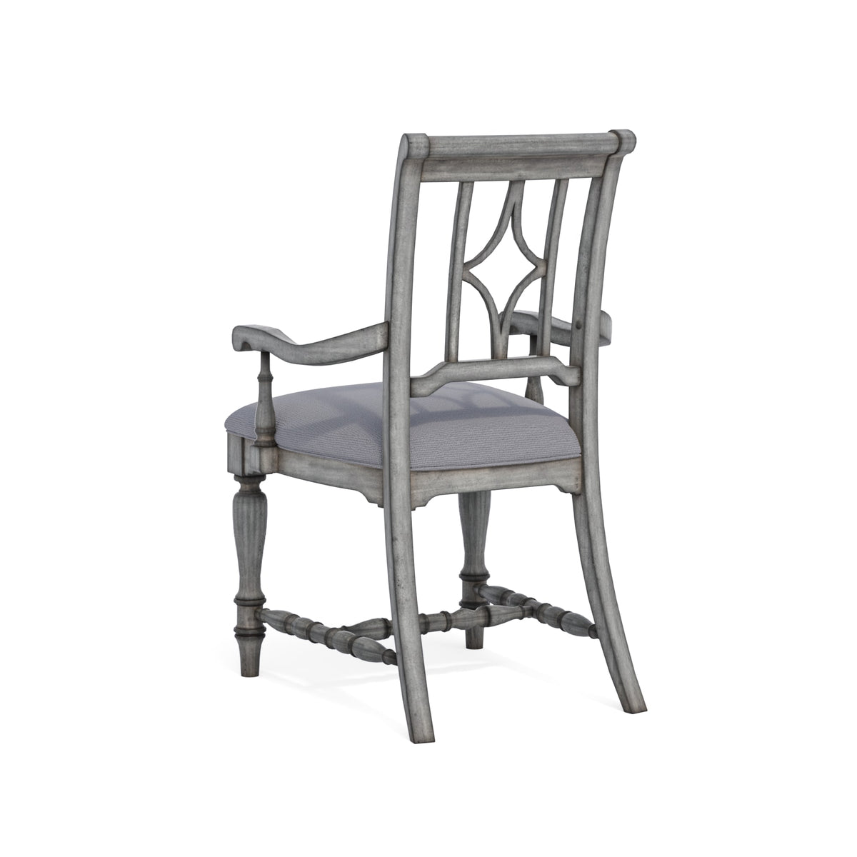 Flexsteel Plymouth Pair of Upholstered Arm Dining Chairs