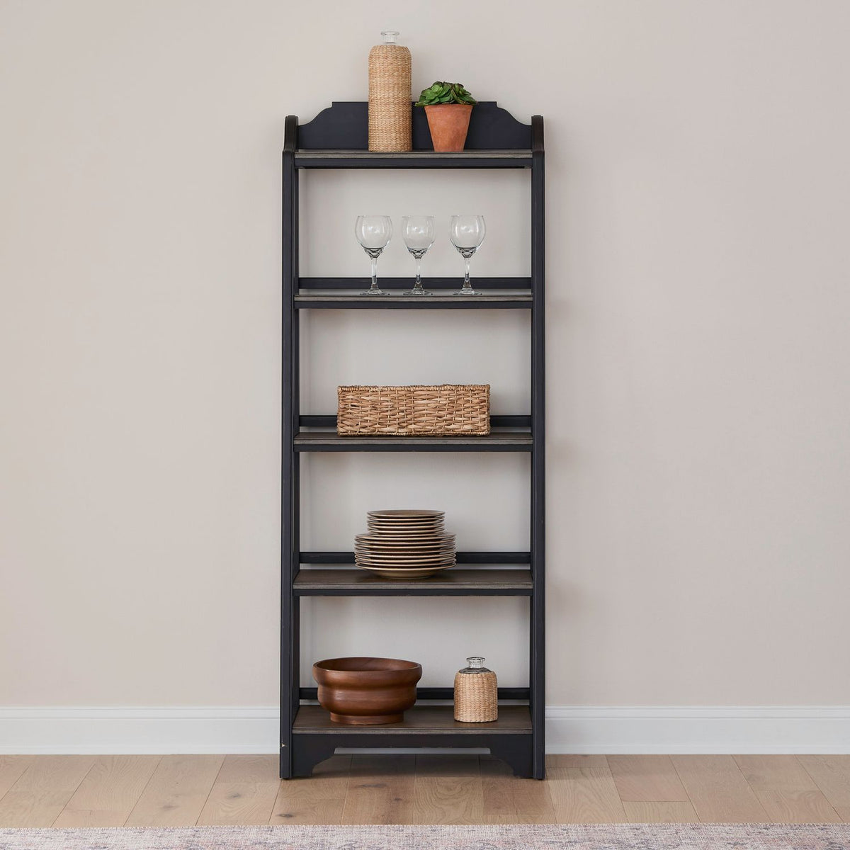 Magnolia Manor - Leaning Pier Bookcase