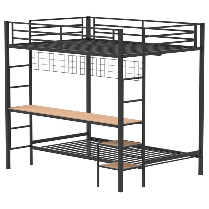 Campus - Metal Workstation Bunk Bed