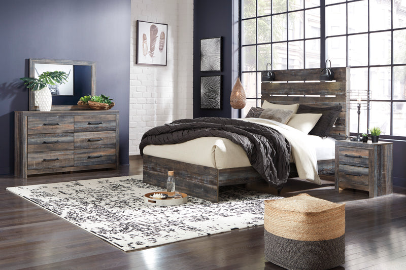 Drystan Panel Bed - Quick Buy