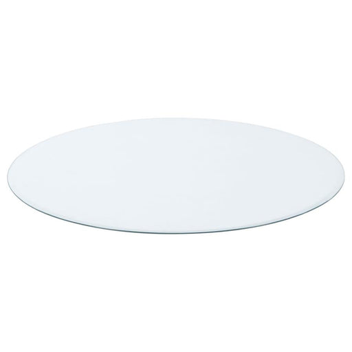 54-inch 10mm Round Clear Tempered Glass Top 25" dia - 8mm