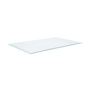 52x27-inch 6mm Rectangular Clear Tempered Glass Top 60 x 36" - 6mm