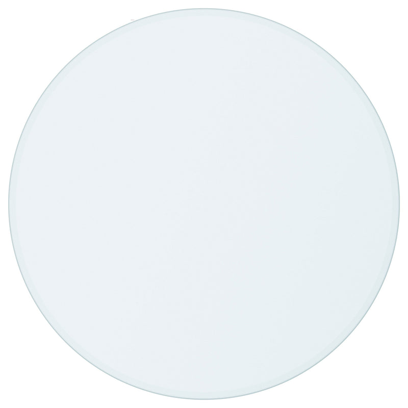 54-inch 10mm Round Clear Tempered Glass Top