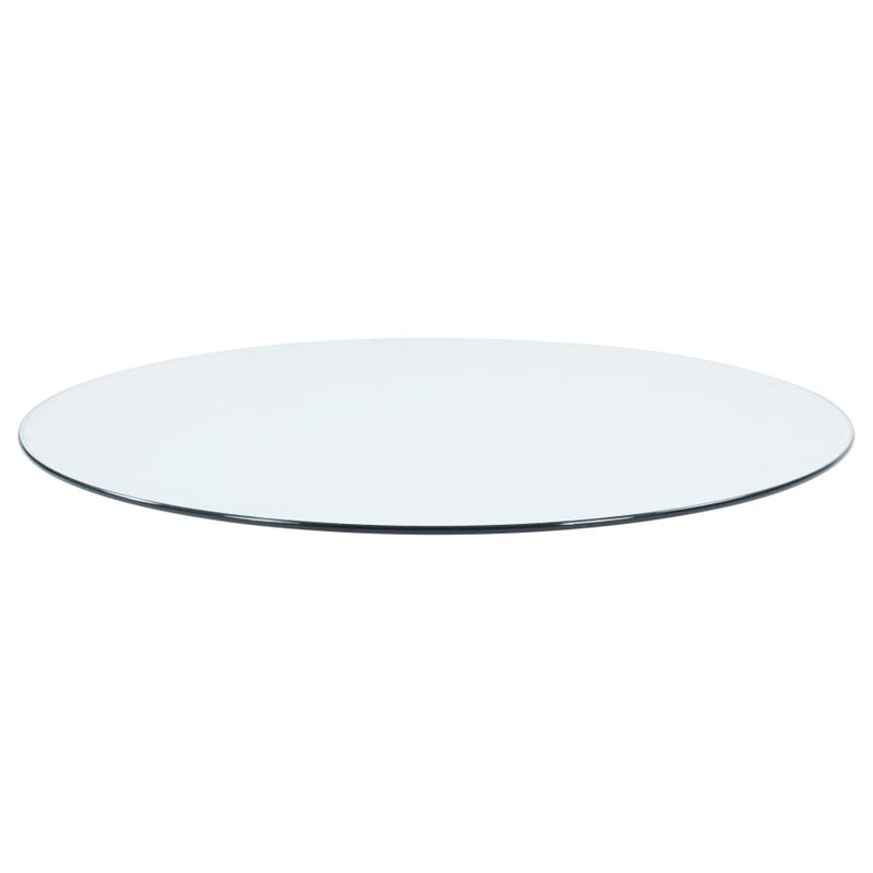 54-inch 10mm Round Clear Tempered Glass Top 48" dia - 10mm