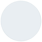 54-inch 10mm Round Clear Tempered Glass Top