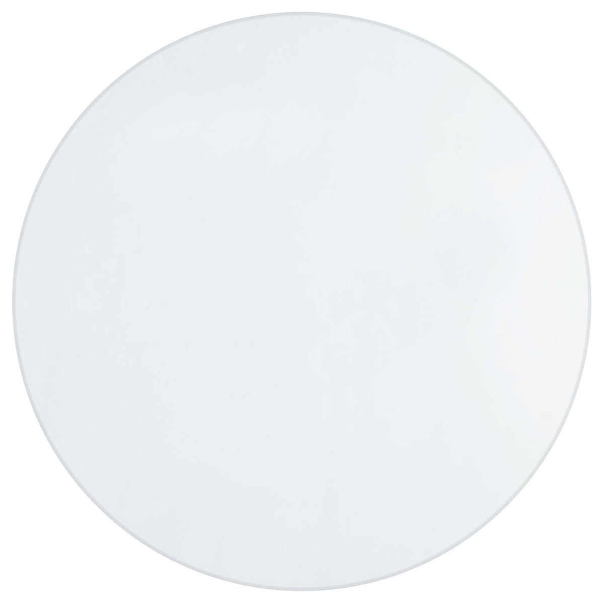 54-inch 10mm Round Clear Tempered Glass Top