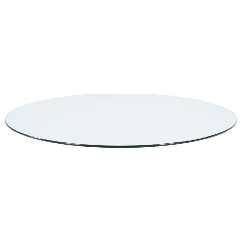 54-inch 10mm Round Clear Tempered Glass Top 54" dia - 10mm
