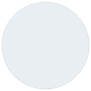 54-inch 10mm Round Clear Tempered Glass Top