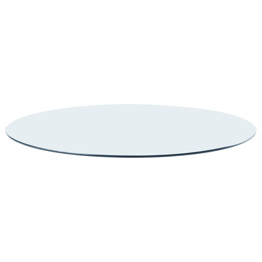 54-inch 10mm Round Clear Tempered Glass Top 60" dia - 12mm
