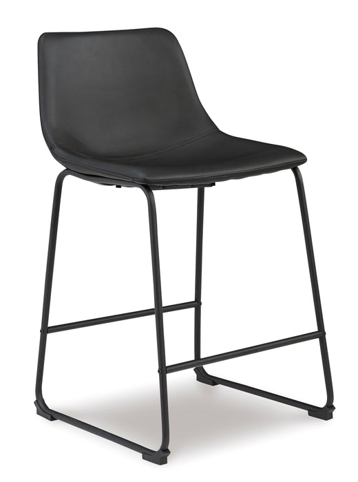 Centiar Black 24" Counter Stool