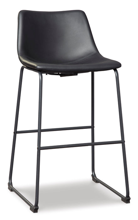 Centiar Black 30" Bar Stool