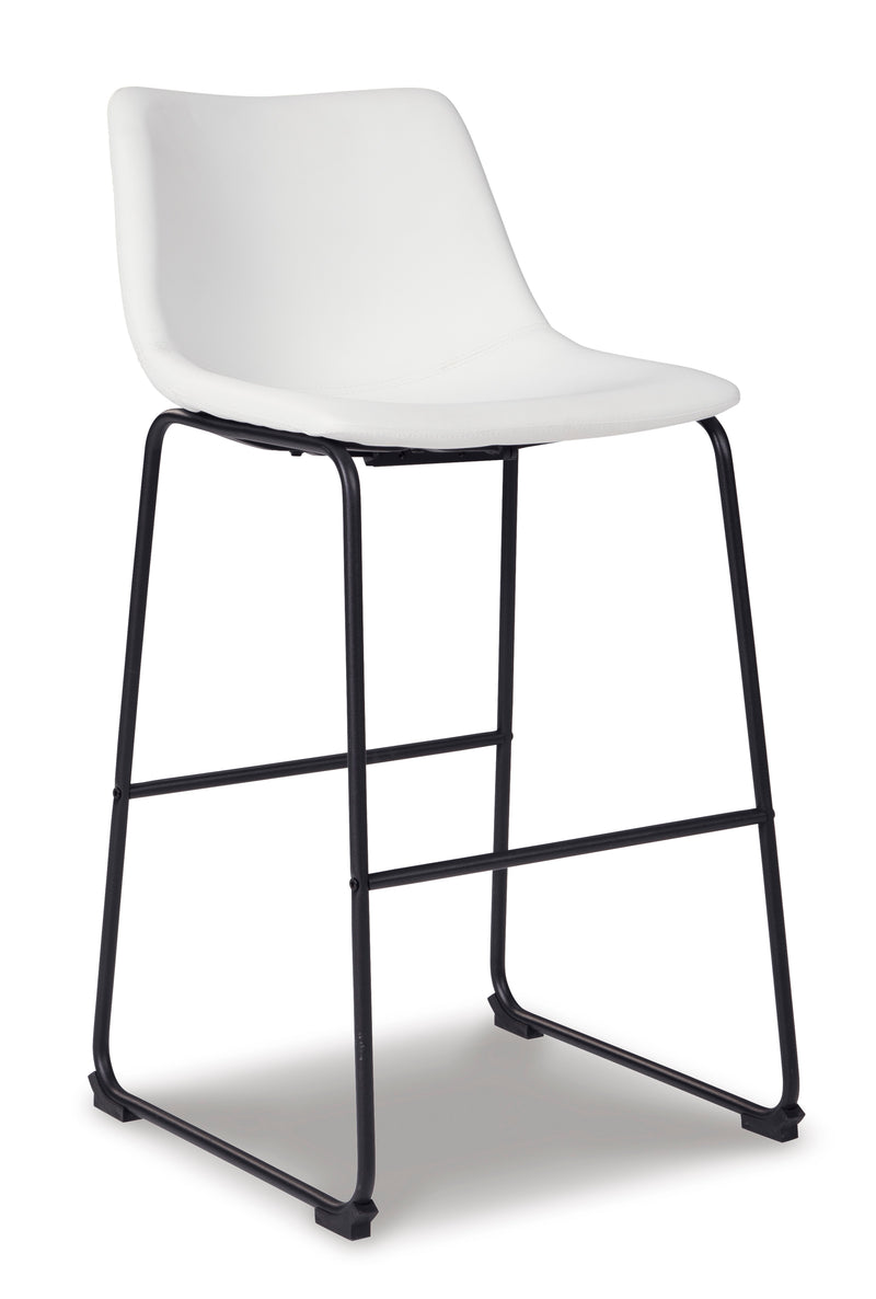 Centiar White 30" Bar Stool