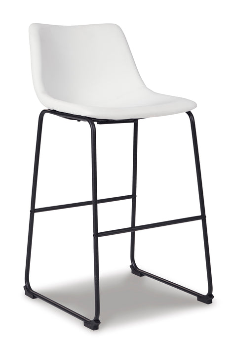 Centiar White 30" Bar Stool