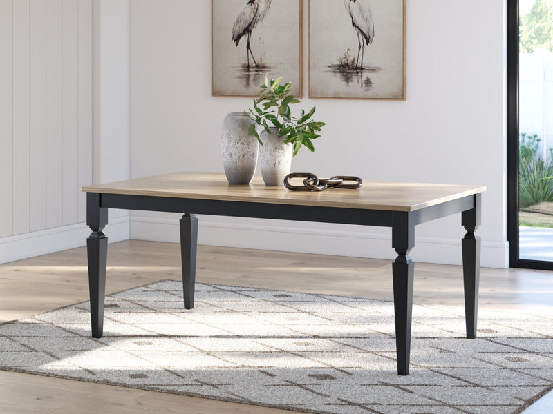 Plazaton Rectangular Dining Room Table