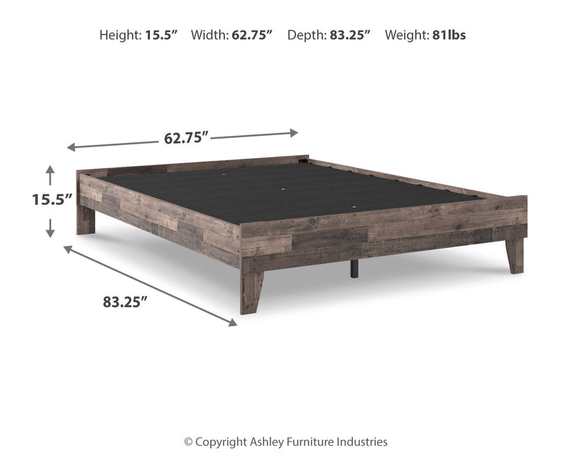 Neilsville Platform Bed