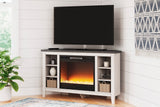Dorrison Corner - 2 Fireplace options