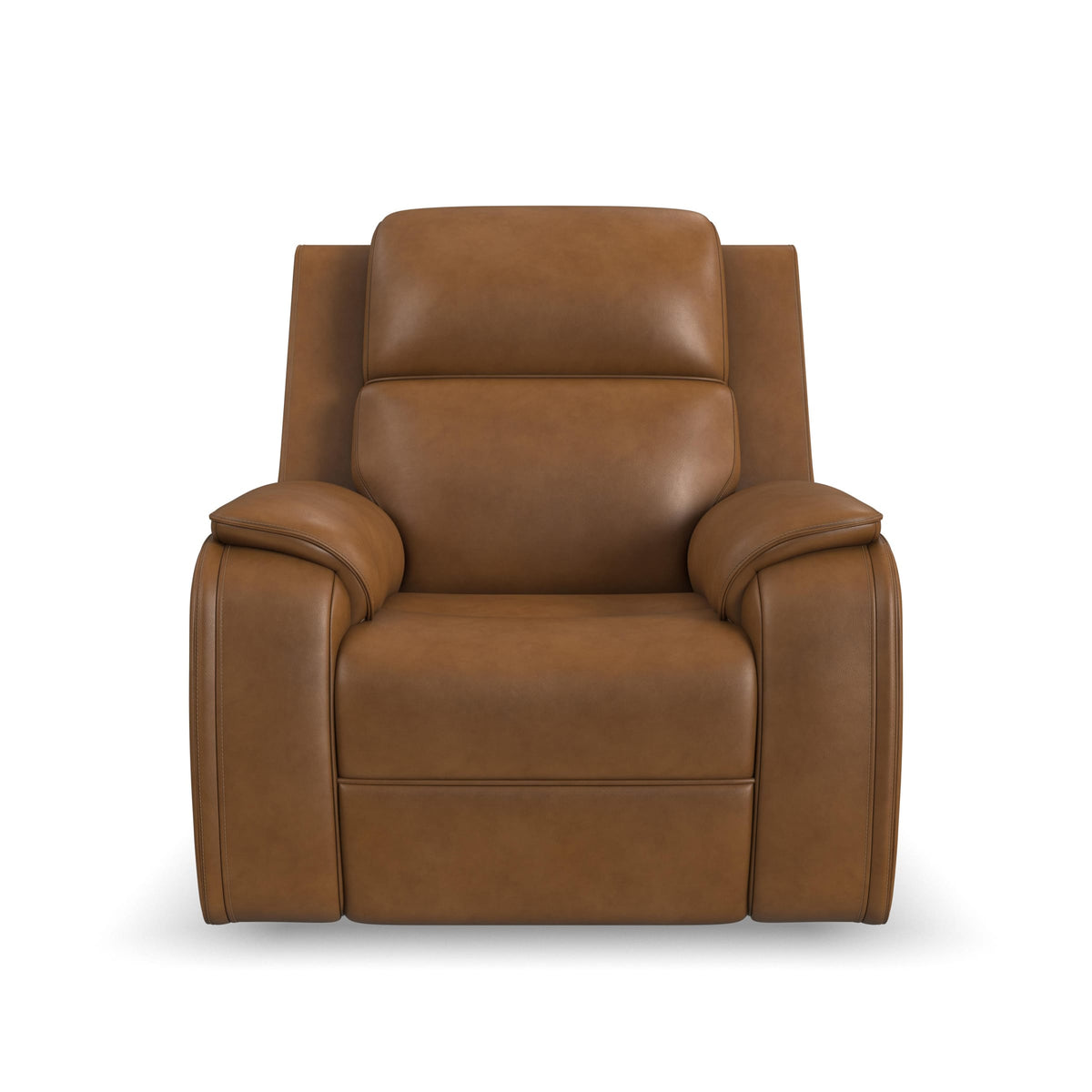 Flexsteel Ziggy Power Recliner with Power Headrest, Lumbar, Heat & Massage