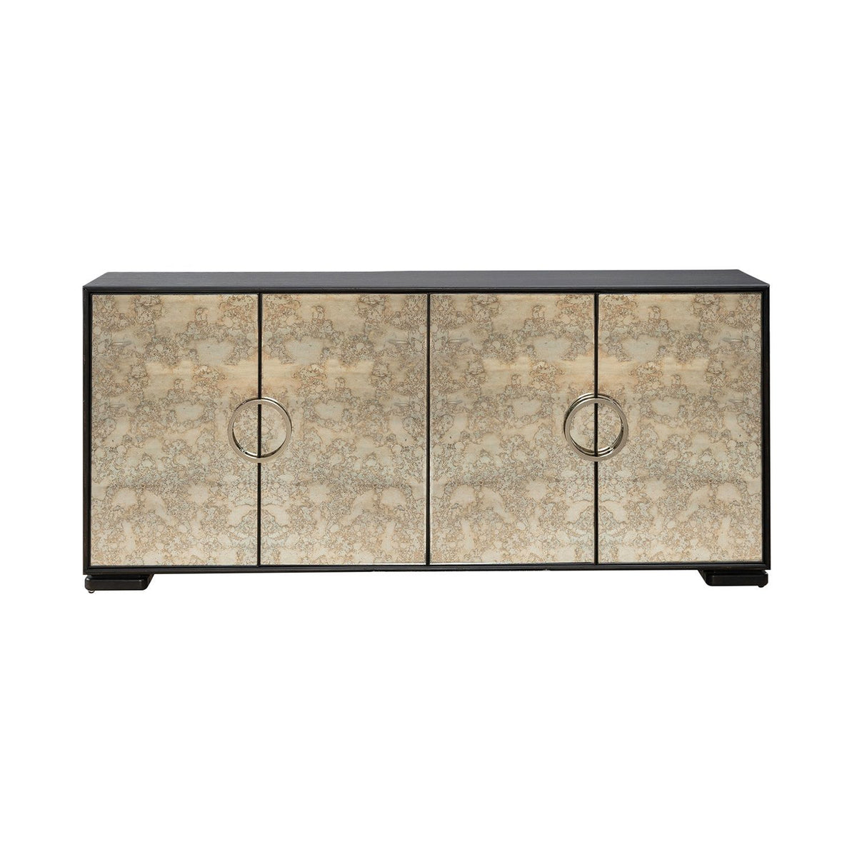 Barlowe - 4 Door Accent Cabinet - Cappuccino