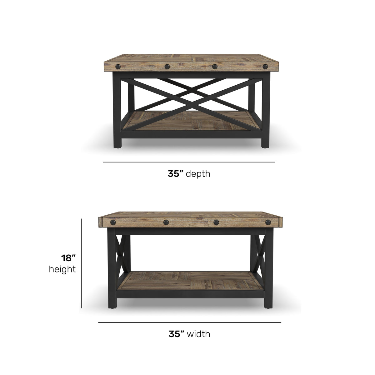 Flexsteel Carpenter Square Coffee Table