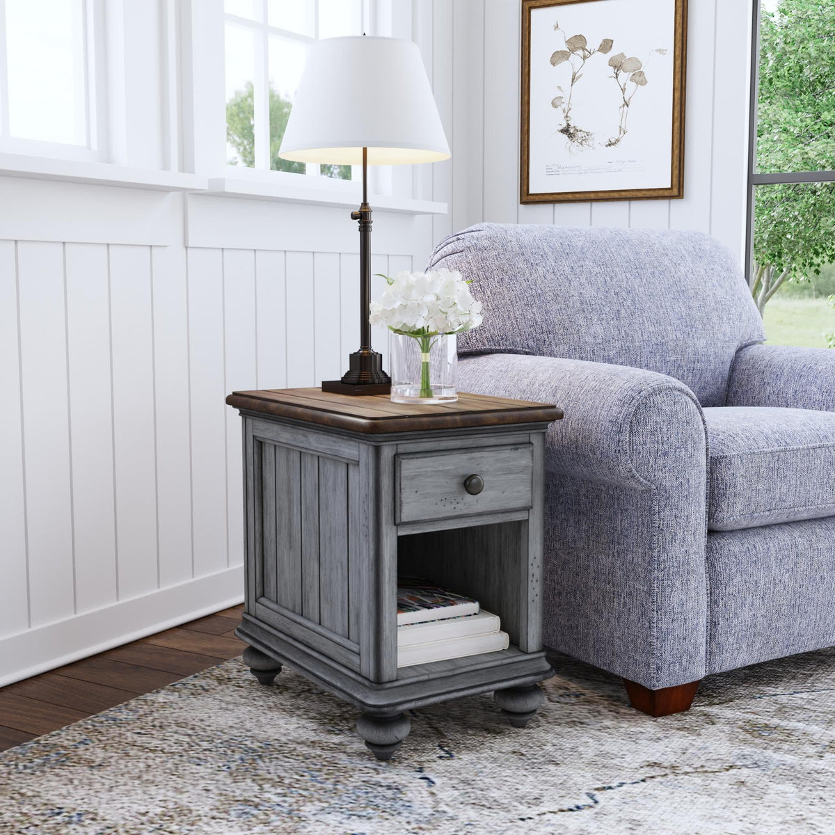 Flexsteel Plymouth Chairside Table