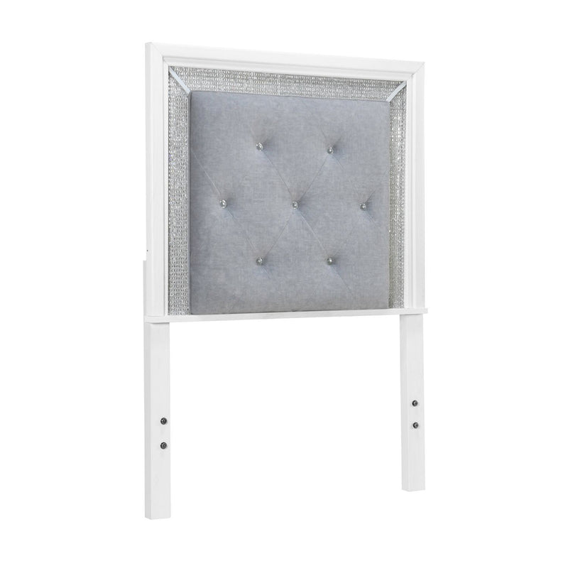 Reflections - Upholstered Panel Headboard With Lights