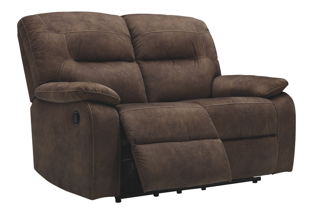 Bolzano - Coffee - Reclining Loveseat