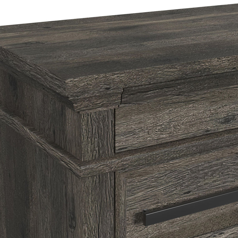 Park Ridge - 6-Drawer Chest - Charcoal