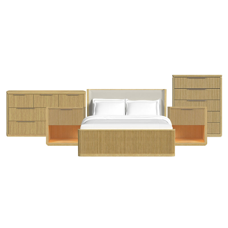 Sylvie - Bedroom Set With Upholstered Bed