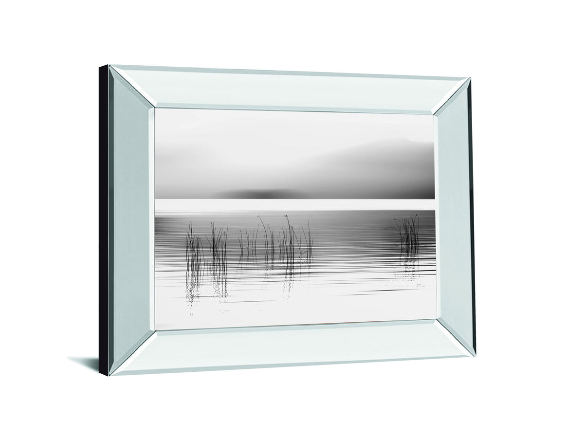 Tranquil Dawn By Pelkey M. Mirrored Frame - Silver