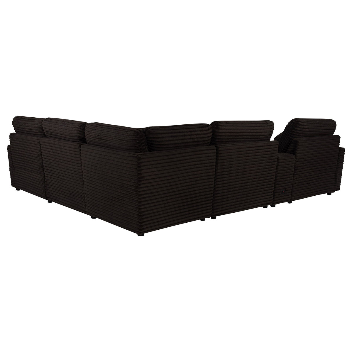 Collins 6-piece Modular Power Reclining Sectional Chocolate Brown