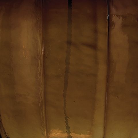 Bainmore - Glass Table Lamp - Amber