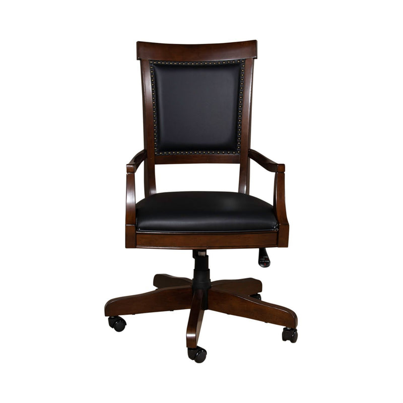 Brayton Manor - Jr Executive Desk Chair - Cognac