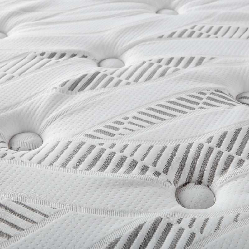 Hayes 11-inch California King Pillow Top Foam Hybrid Mattress