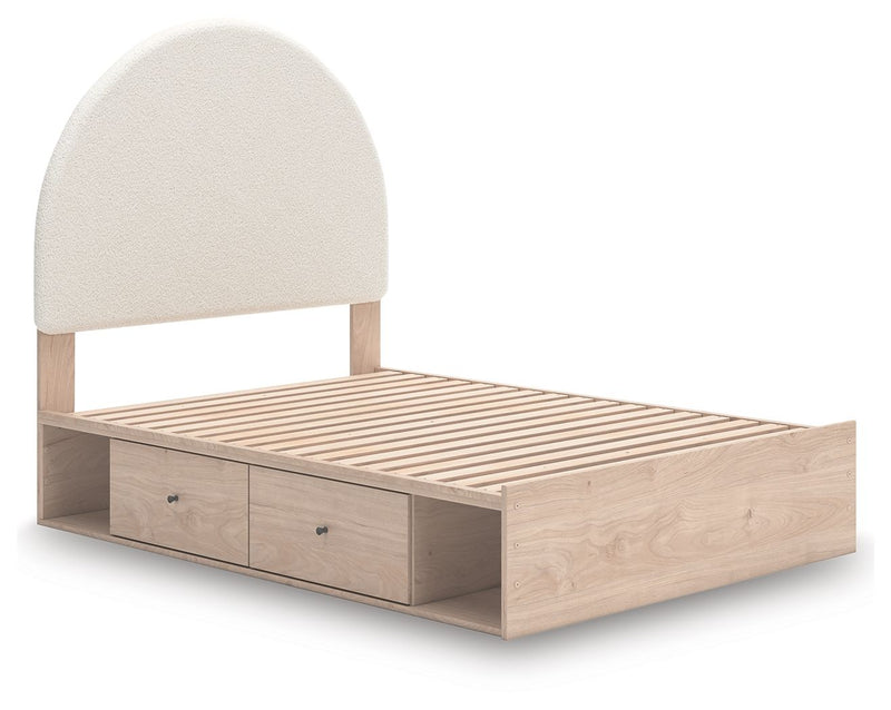 Arloster - Upholstered Panel Bed