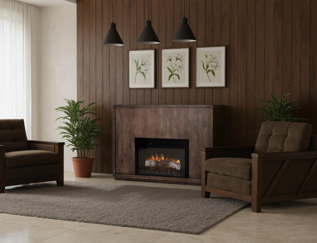 Mezquite - Mantel Fireplace