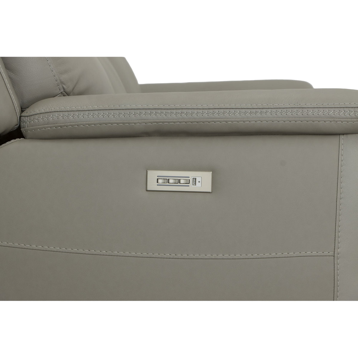 Flexsteel Sawyer Power Reclining Sofa with Power Headrests & Lumbar