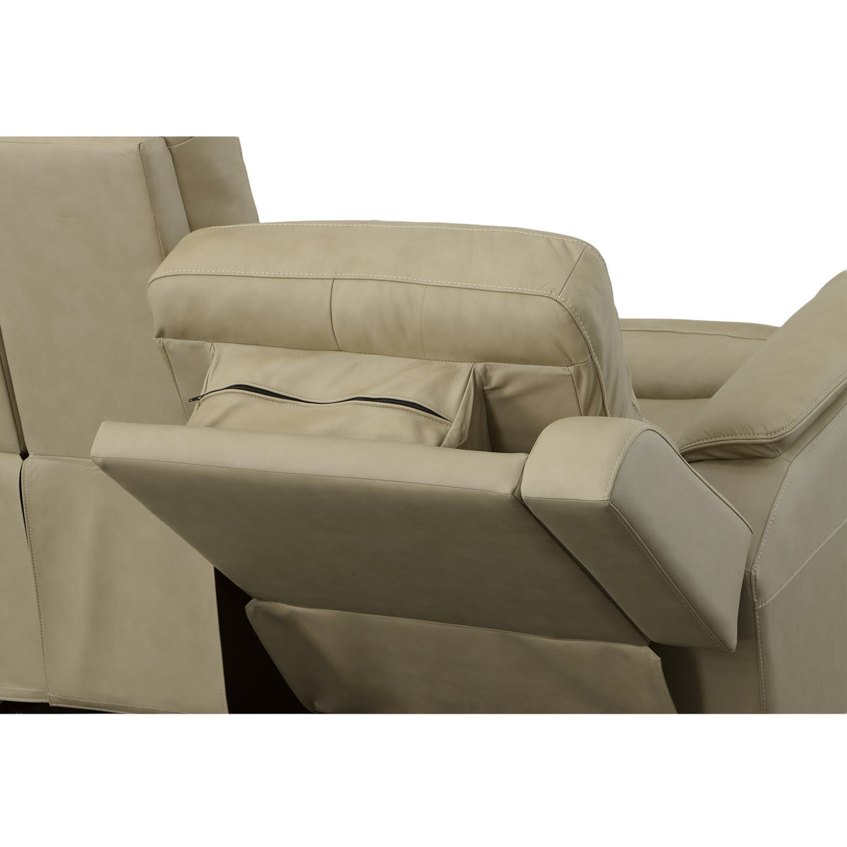 Flexsteel Henry Power Reclining Loveseat with Console & Power Headrests & Lumbar