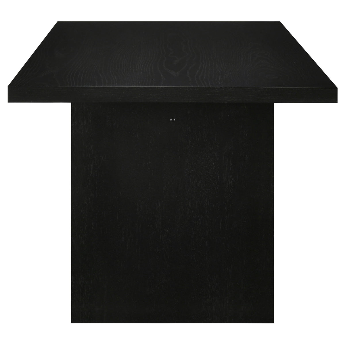 Decker 82-inch Rectangular Wood Dining Table Black
