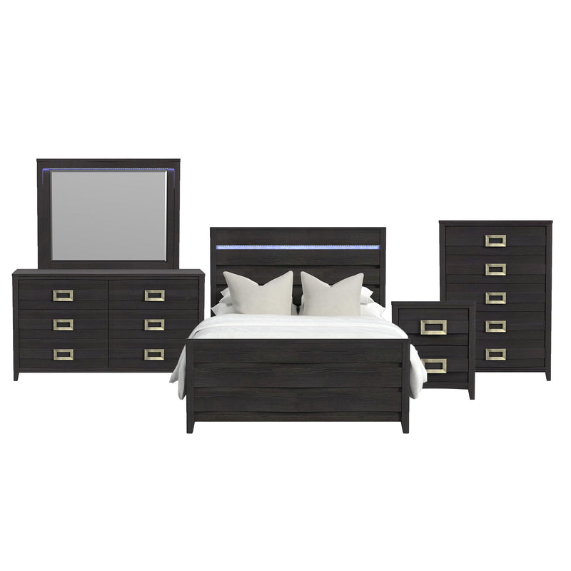 Tobias - Bedroom Set With LED