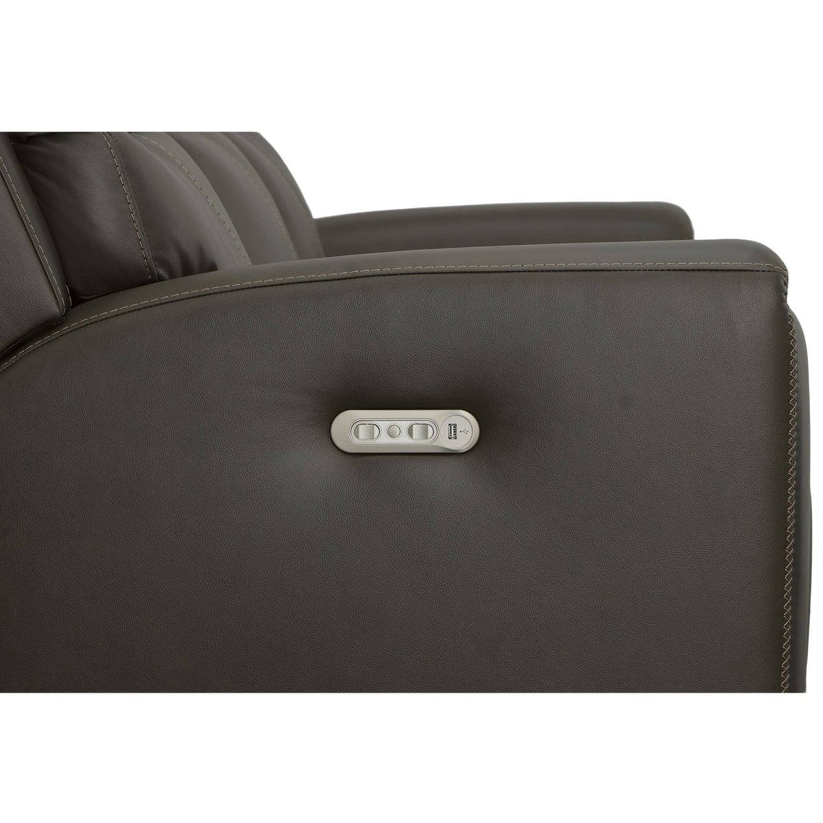 Flexsteel Jarvis Power Reclining Sofa with Power Headrests