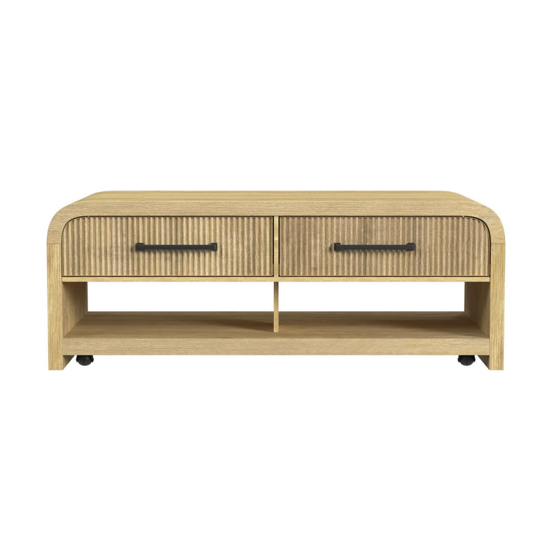 Ridgemont - Coffee Table With Casters