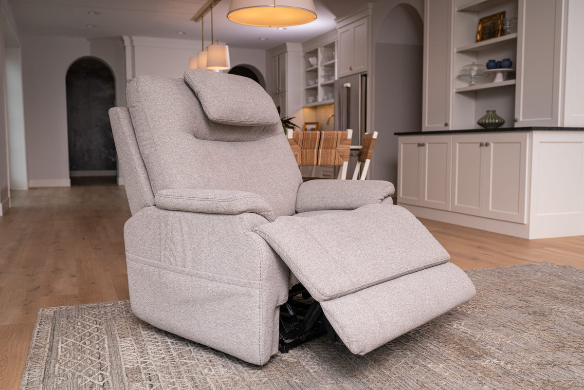 Flexsteel Zecliner Model 1 Power Sleep Recliner with Power Headrest & Lumbar