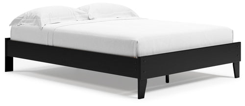 Finch Queen Platform Bed – Black