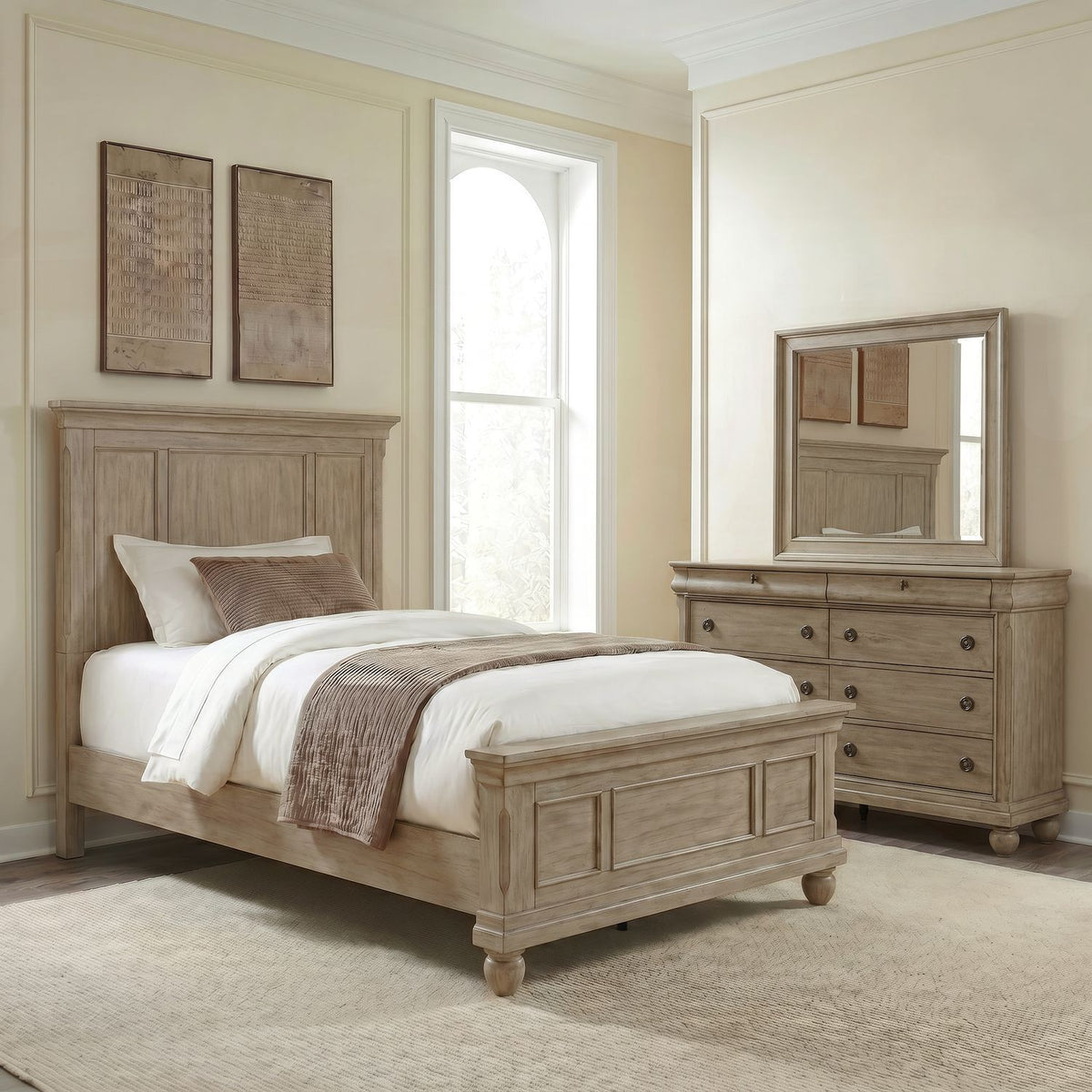 Rustic Traditions - Panel Bedroom Set